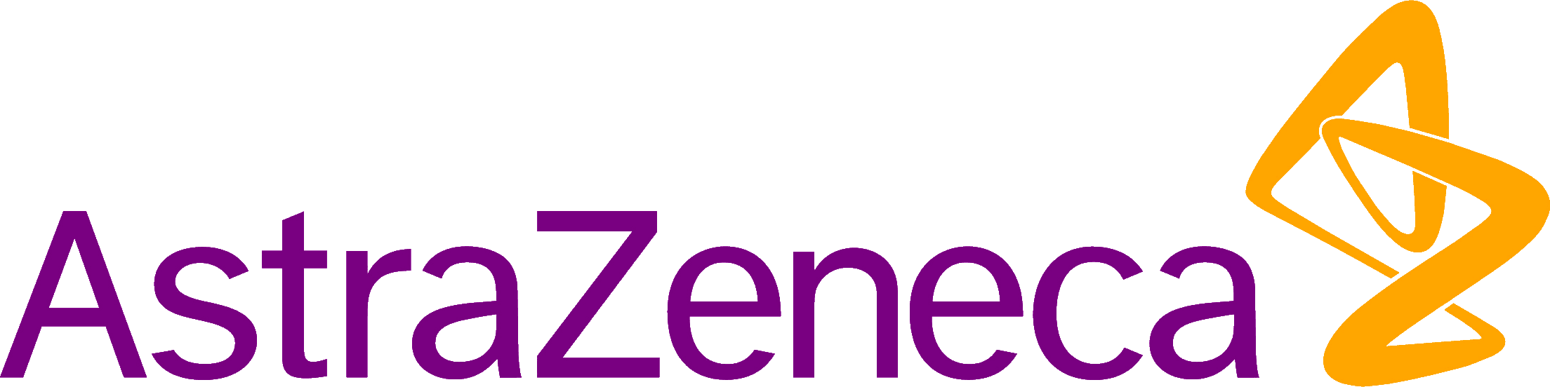 Logo AstraZeneca colorido